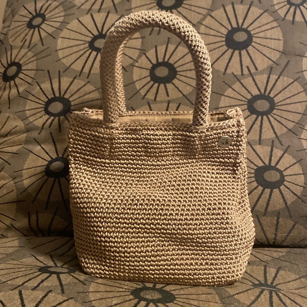 The SAK Crochet Bag — Short Handle